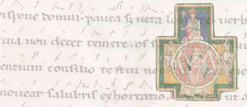 Plakat Carmina Burana, Bildquelle: Bayer. Staatsbibliothek