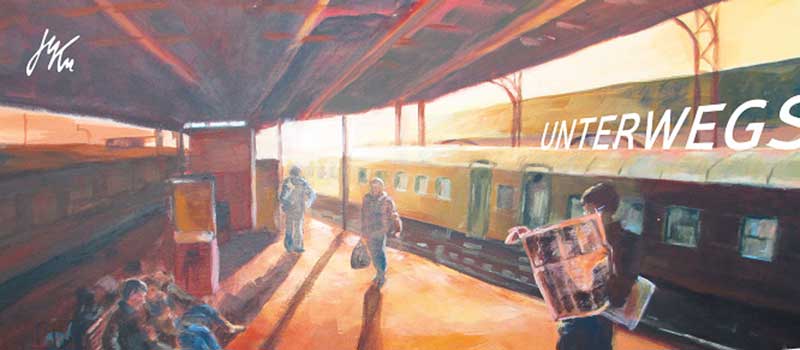 "Unterwegs" von Jutta Kurwinkel
